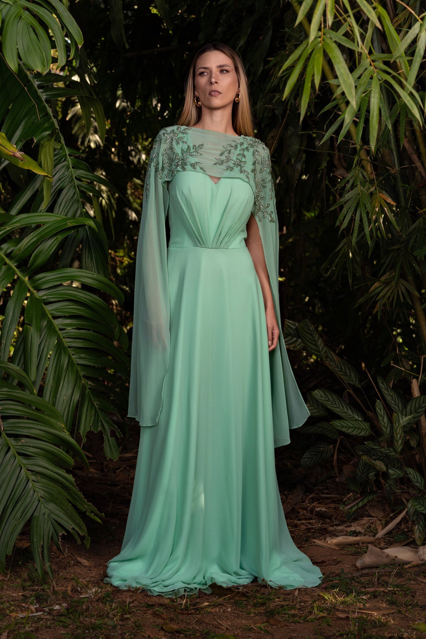 BEYNAC DRESS - Mint Green