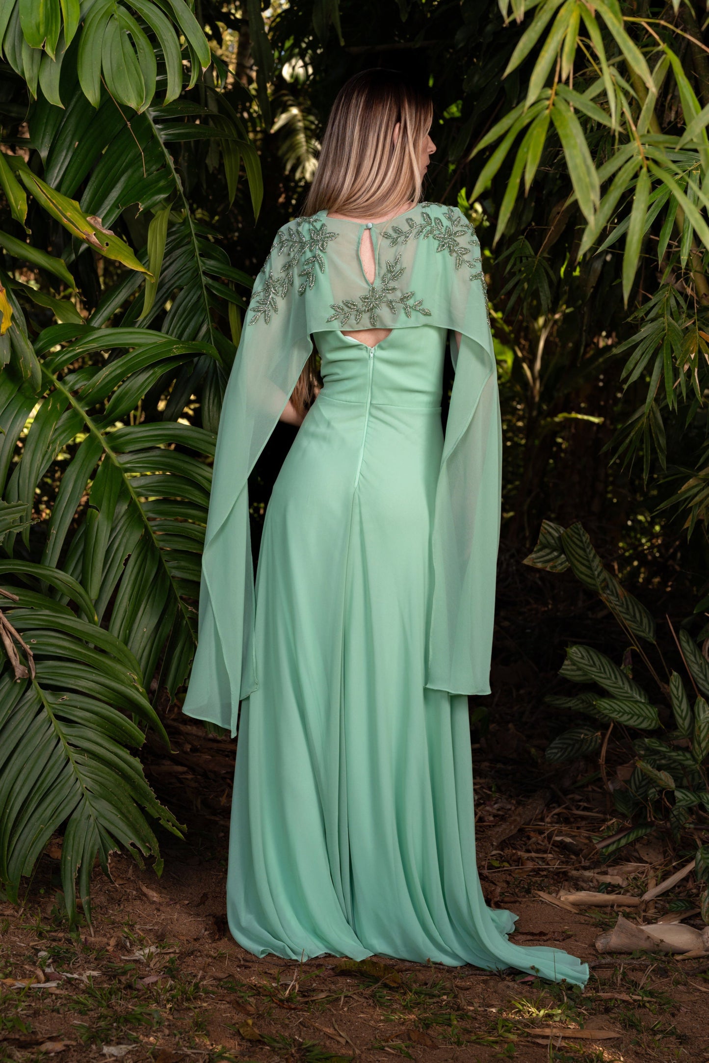 BEYNAC DRESS - Mint Green