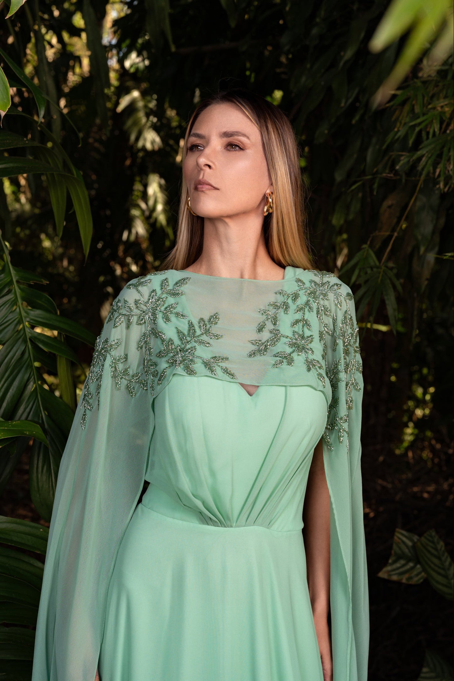 BEYNAC DRESS - Mint Green