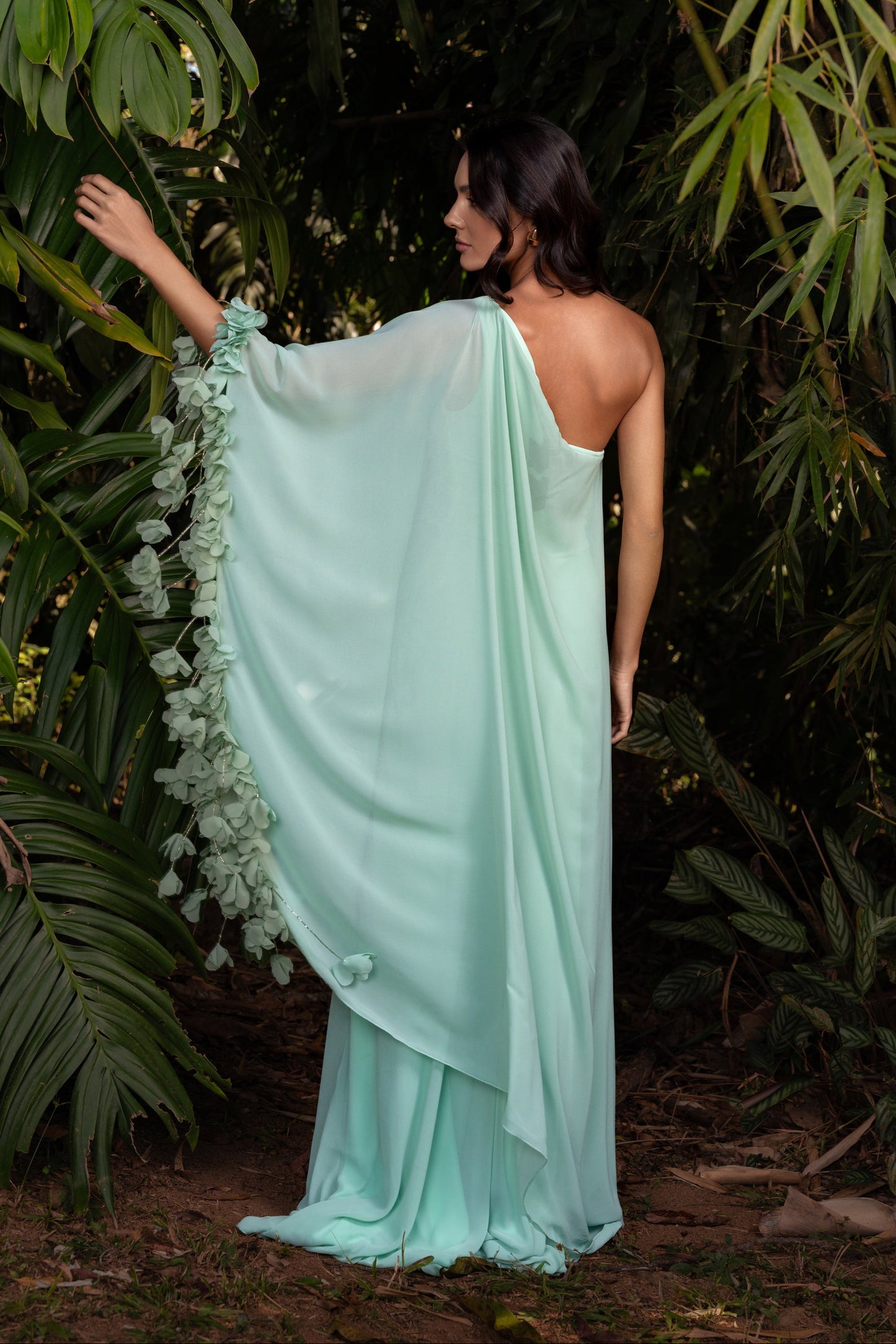 BARI DRESS - Mint Green