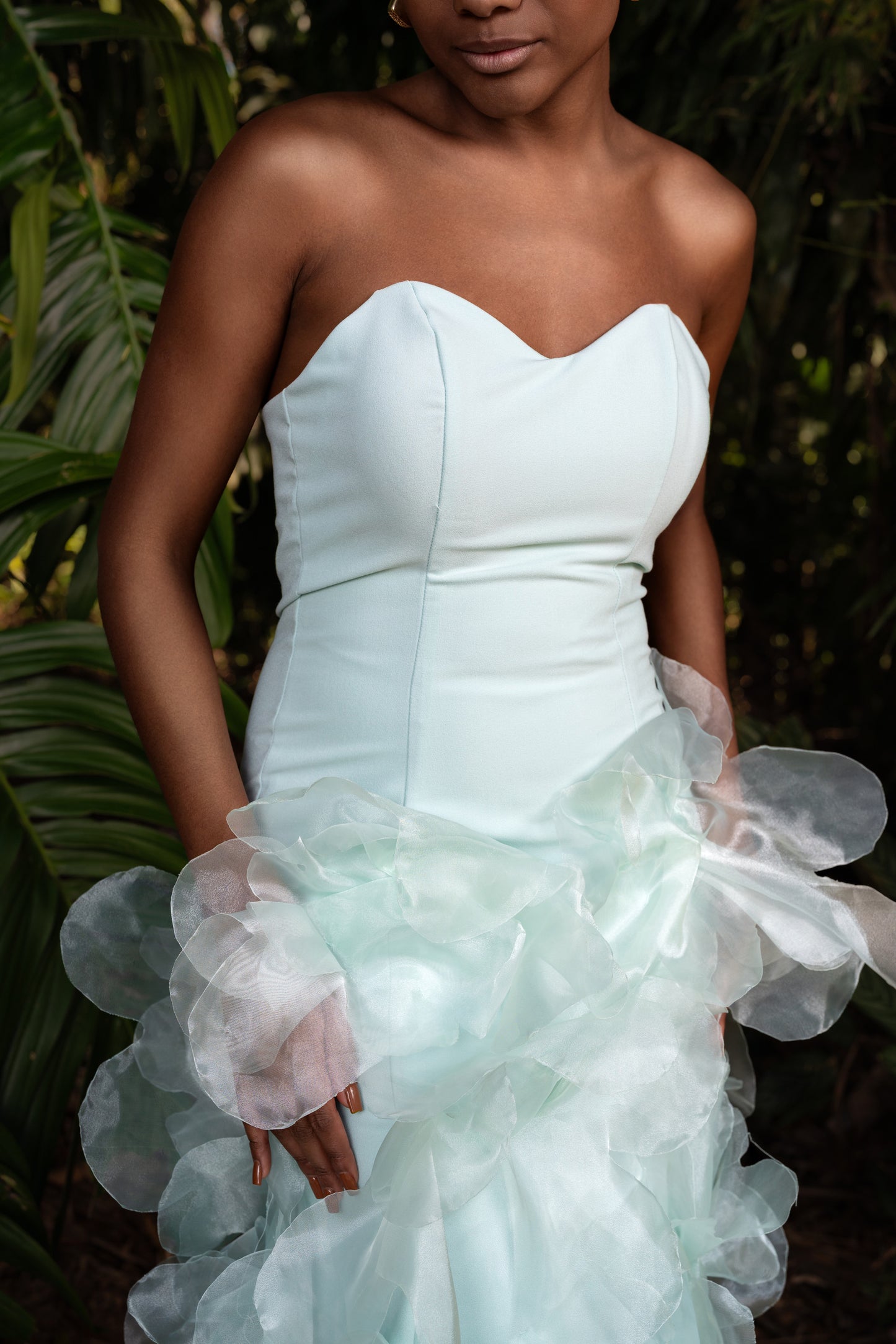 MADRID DRESS - Mint Green