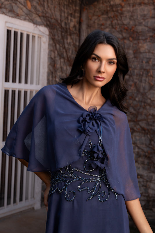 BIOT DRESS - Navy Blue