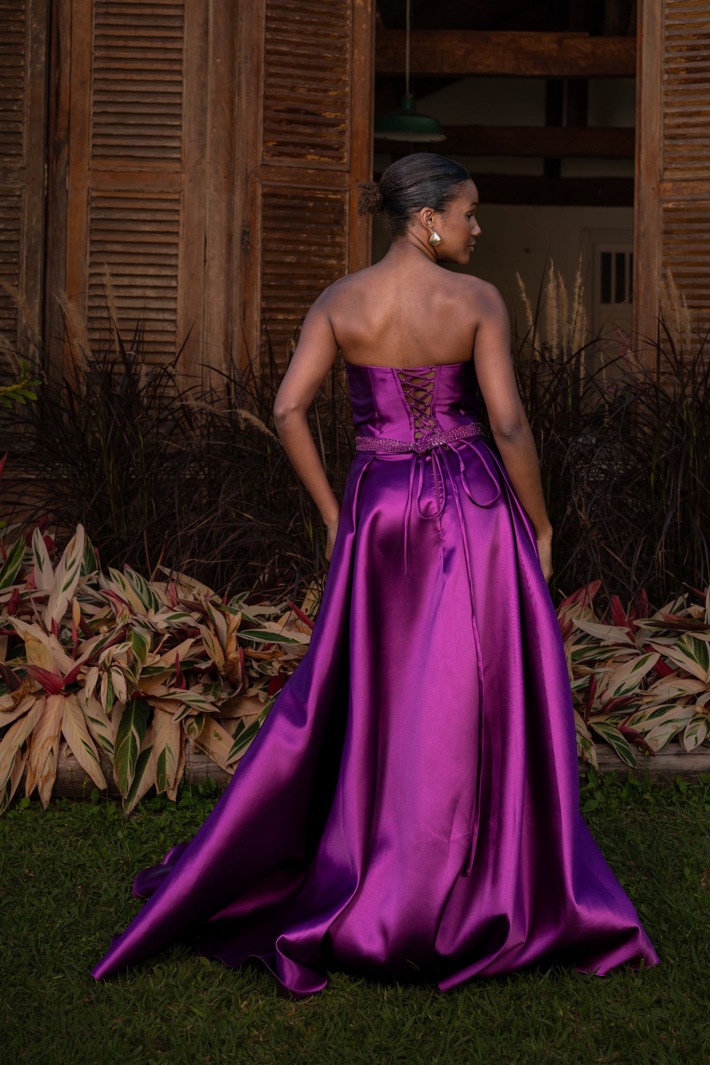 SAINT-DENIS DRESS - Fuchsia