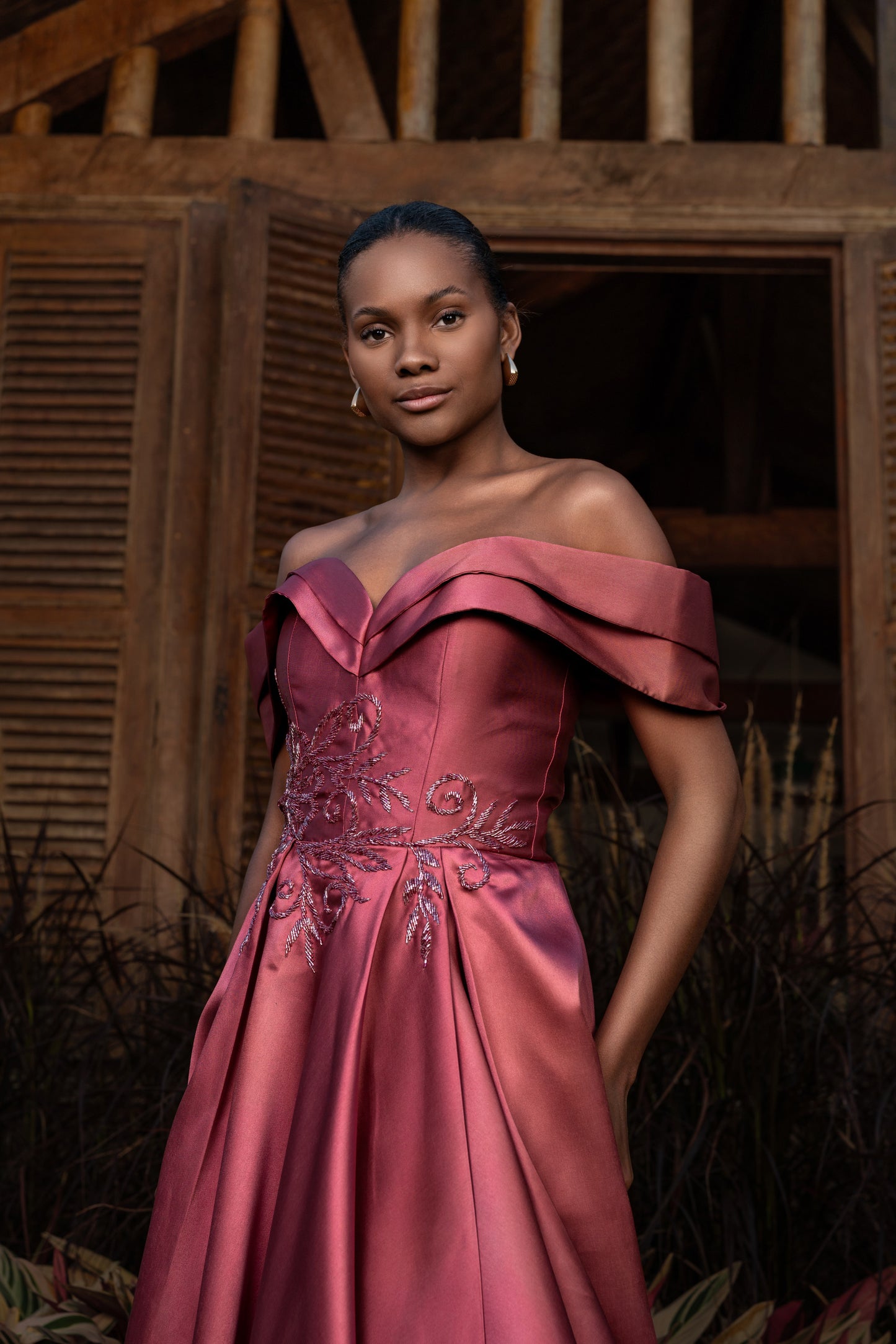 LE HAVRE DRESS - Blush Pink