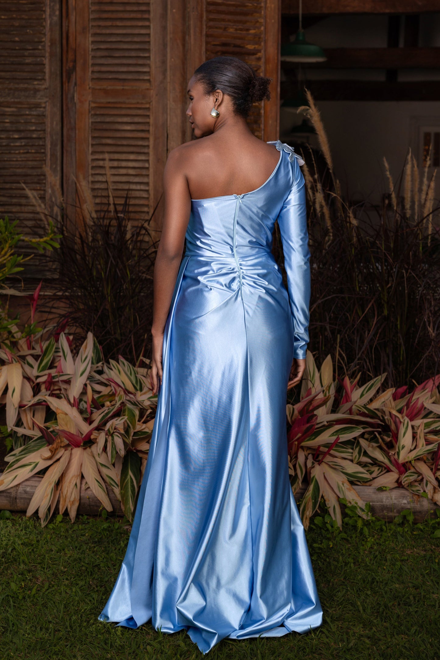 BARFLEUR DRESS - Serenity Blue