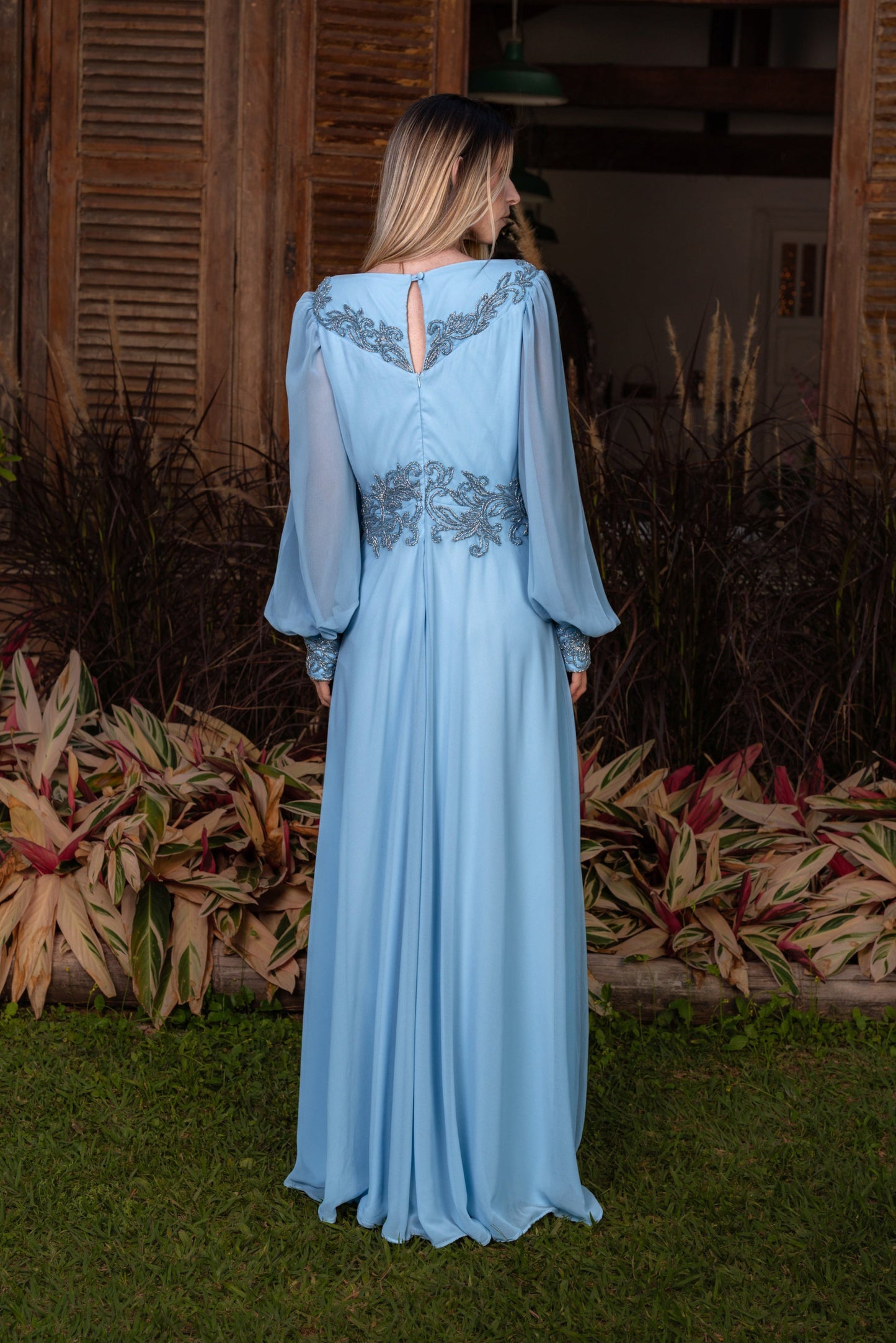 CASSIS DRESS - Serenity Blue