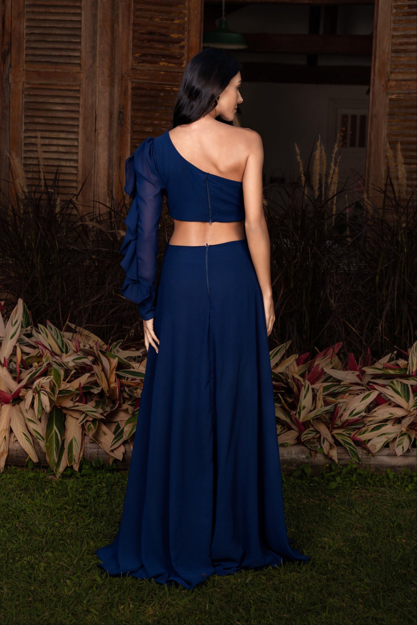 LAGOS DRESS - Navy Blue