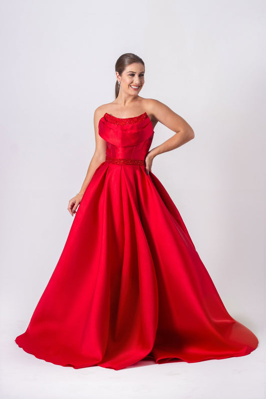 BLOIS DRESS - Red