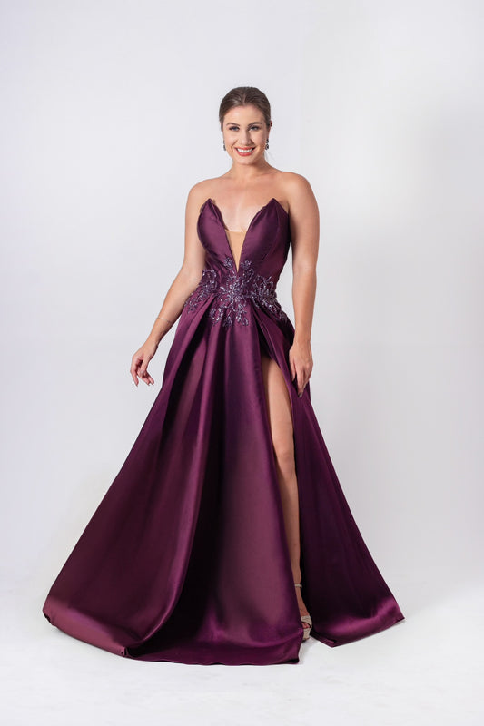 AURILLAC DRESS - Purple