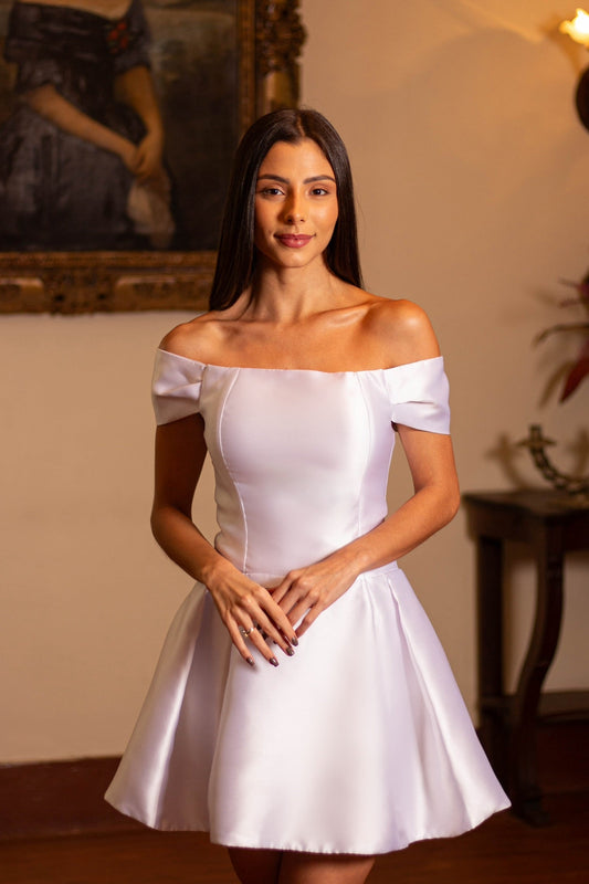 DELOS DRESS - White