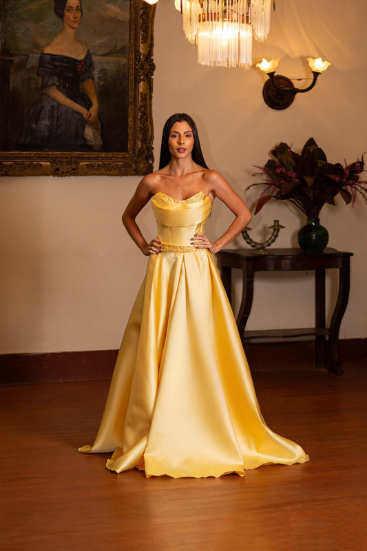 BLOIS DRESS - Yellow