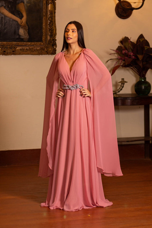 VERSAILLES DRESS - Blush Pink
