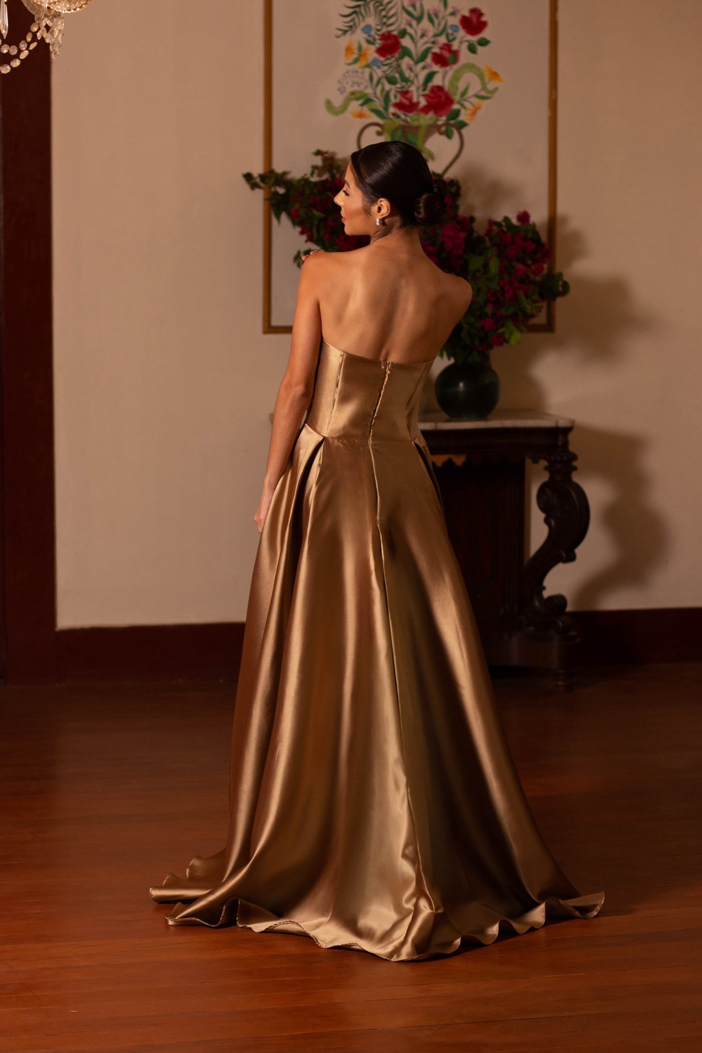 BAYEUX DRESS - Gold