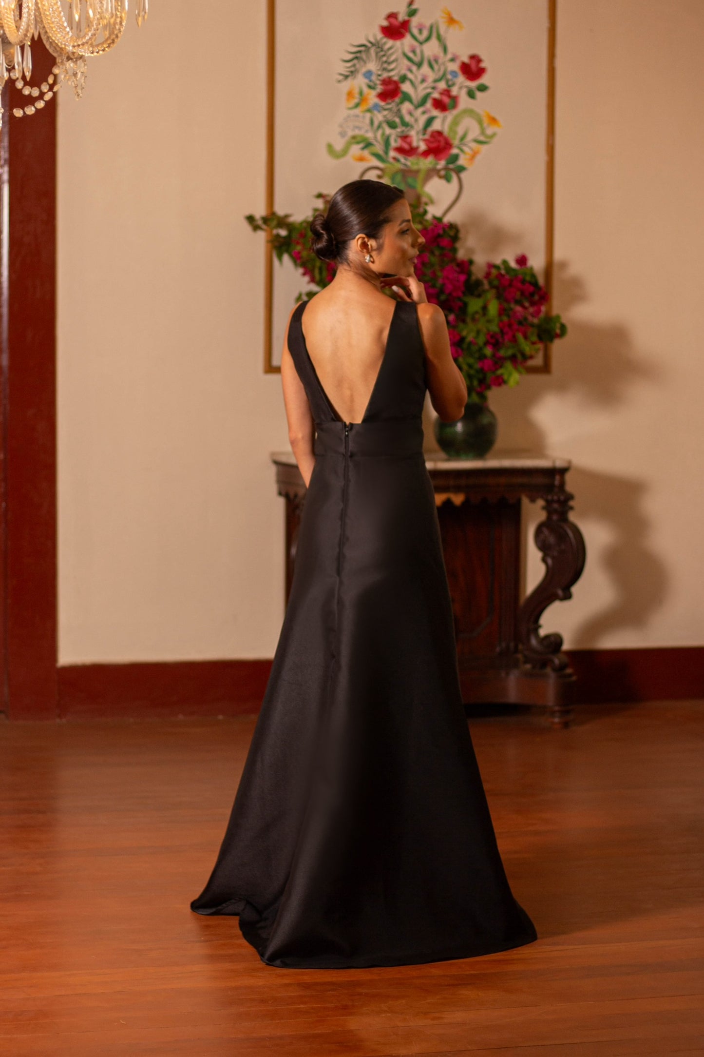 AJACCIO DRESS - Black