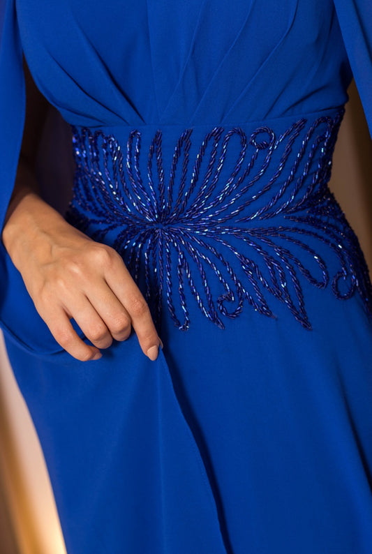 REIMS DRESS - Royal Blue