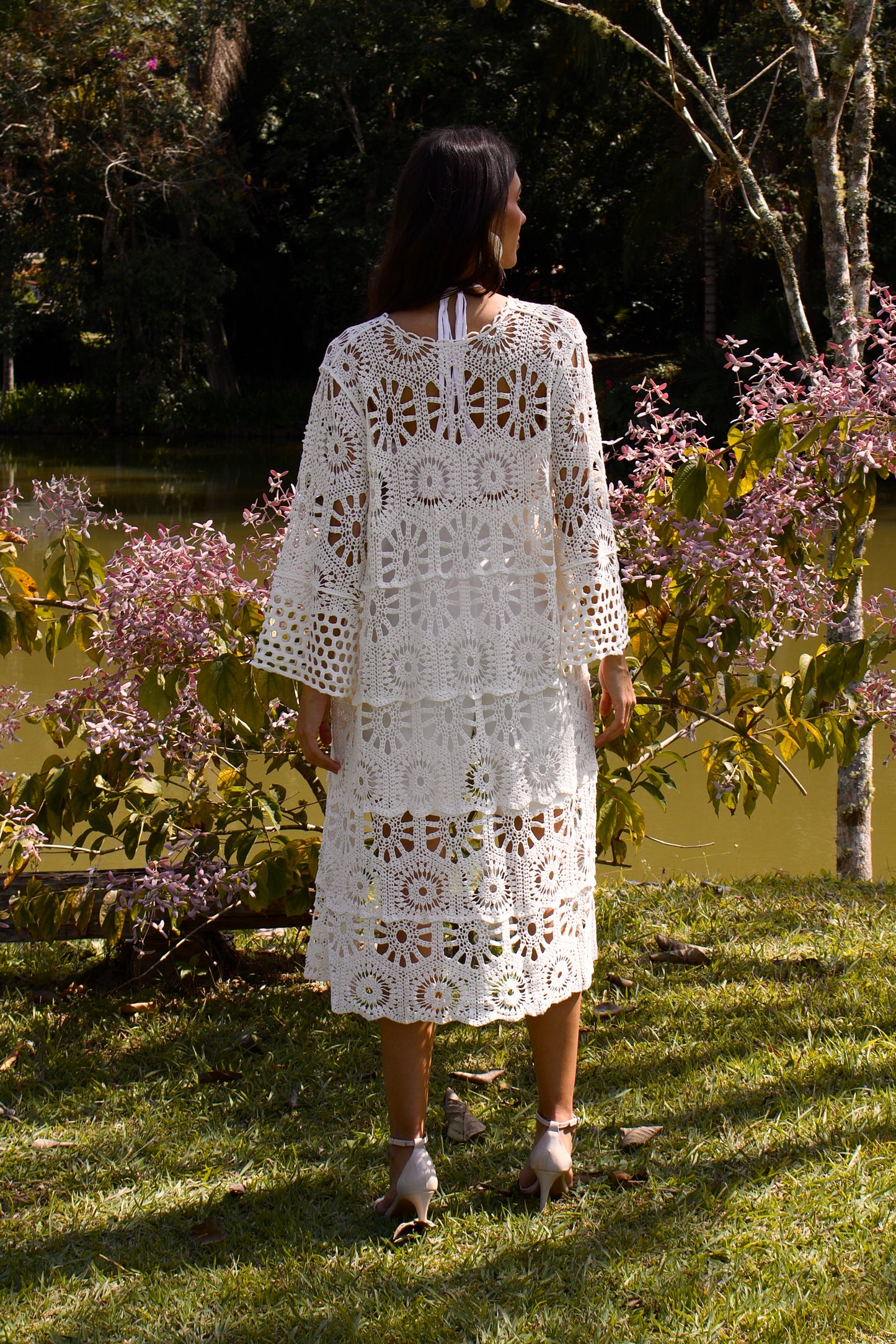 TAPAJÓS CROCHET COVER-UP - Off White