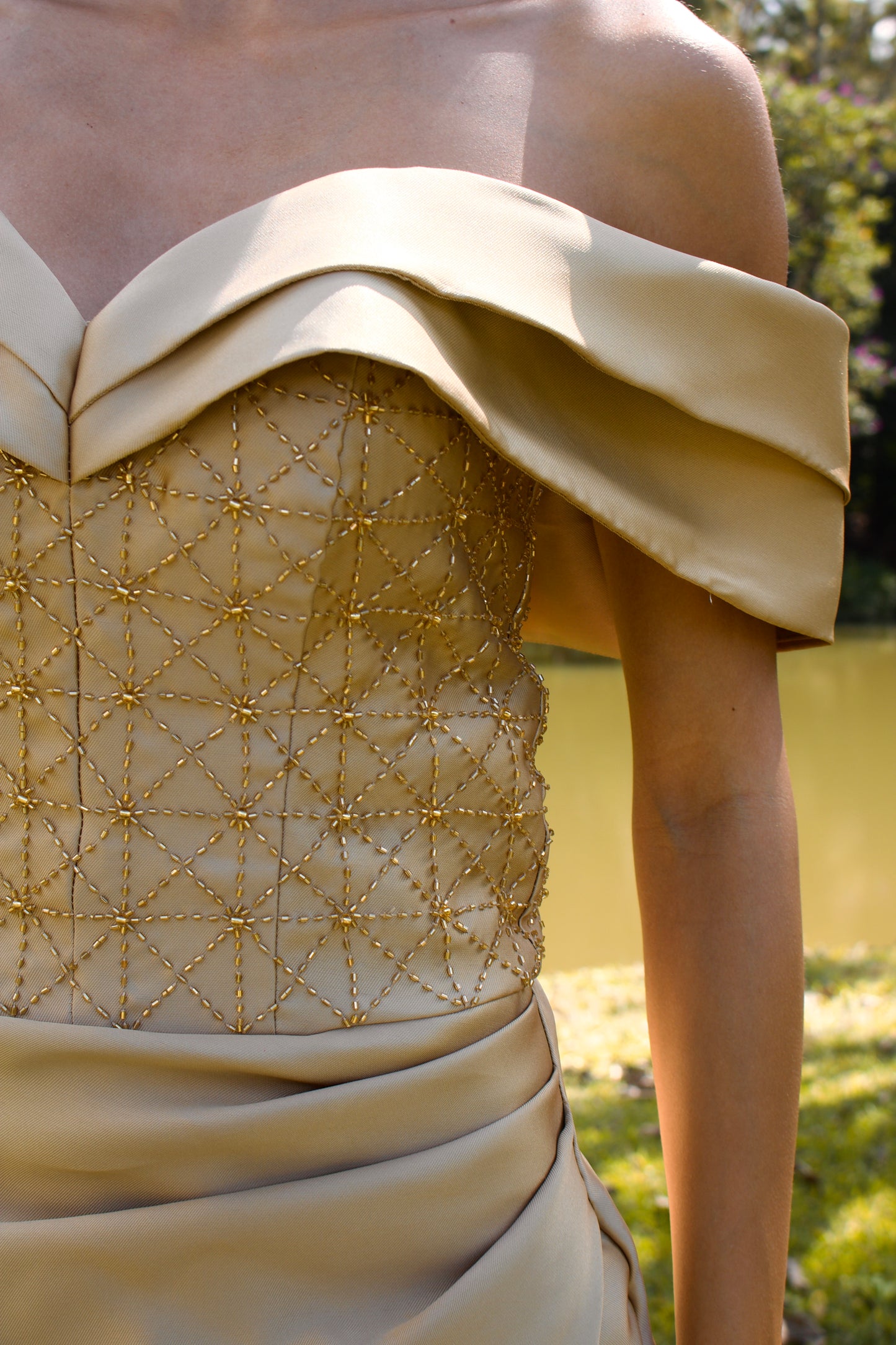 MONTREUIL DRESS - Golden
