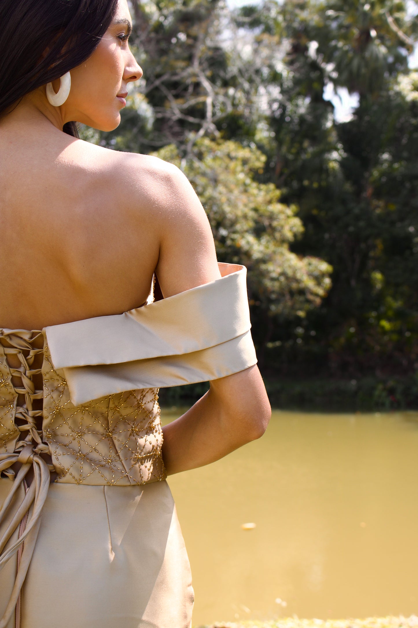 MONTREUIL DRESS - Golden