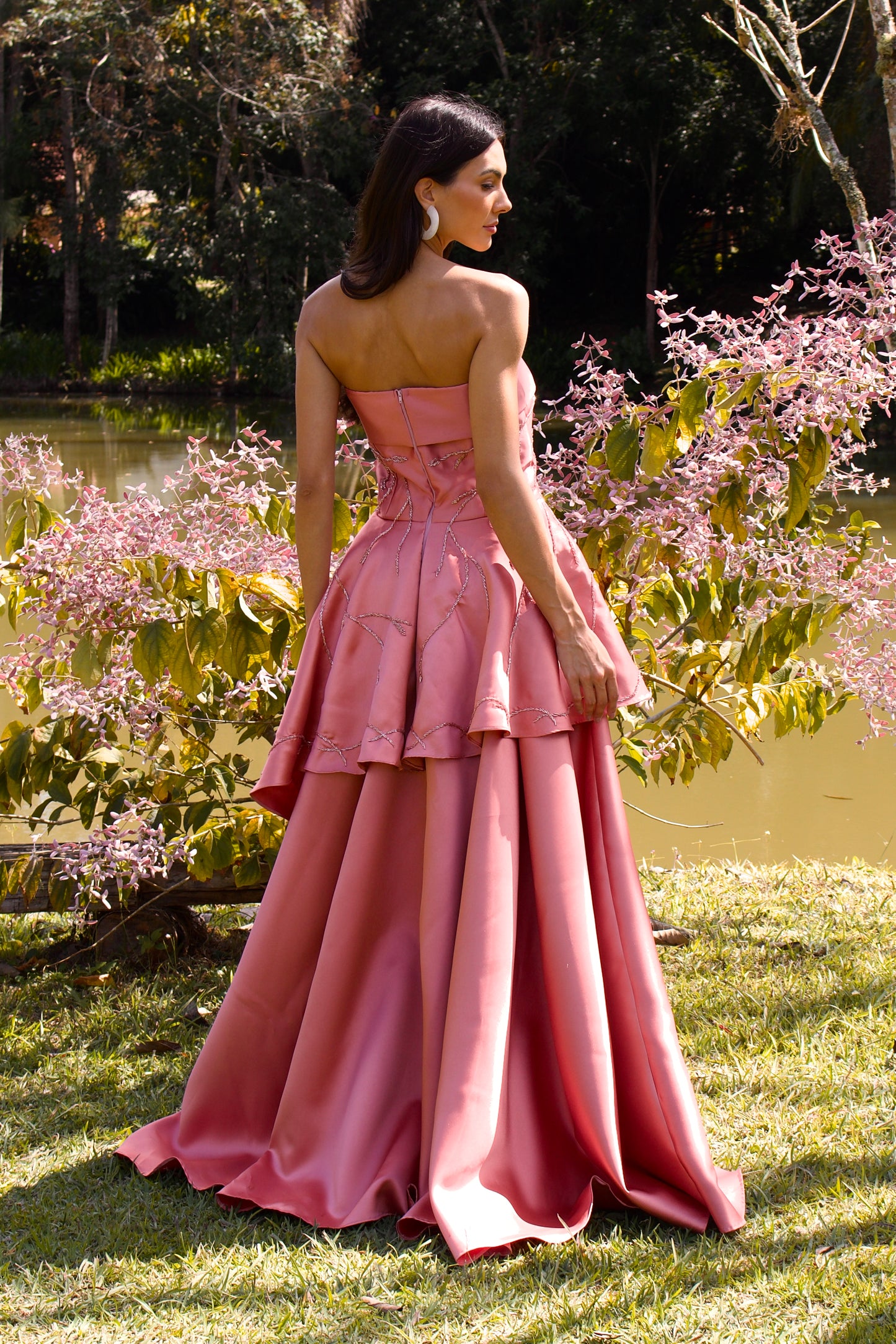 LOURMARIN DRESS - Blush Pink