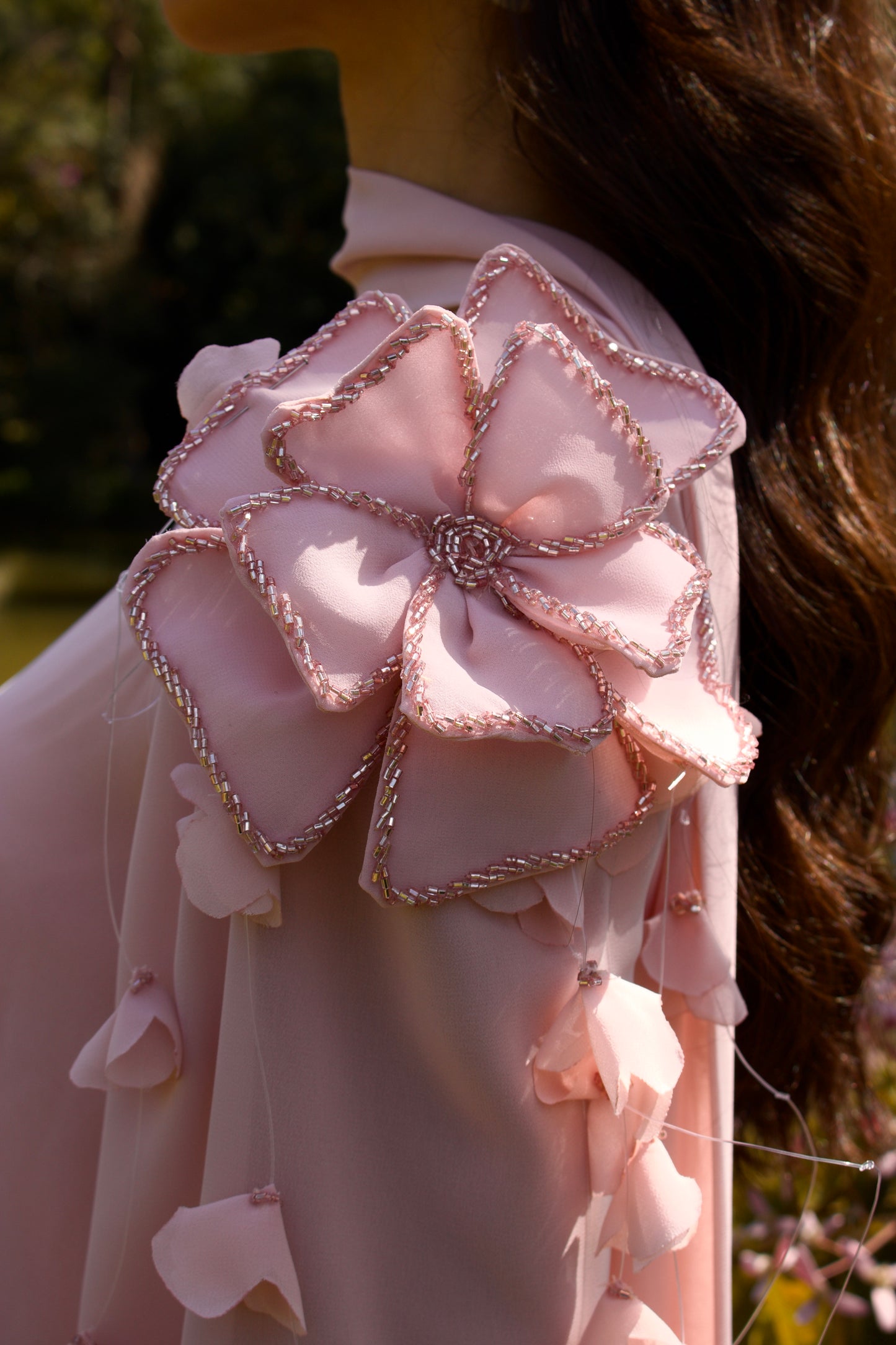 CATANIA DRESS - Blush Pink