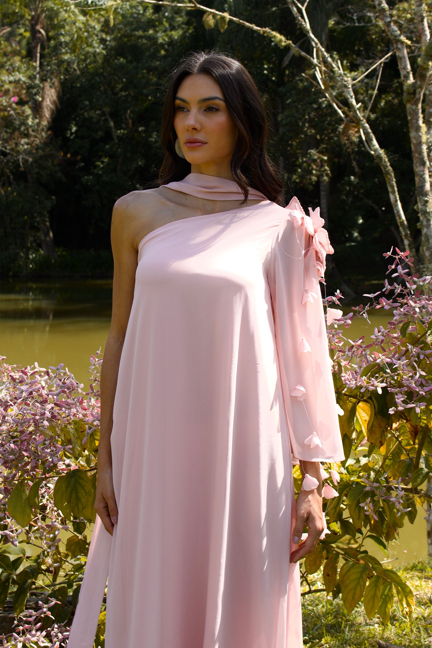 CATANIA DRESS - Blush Pink
