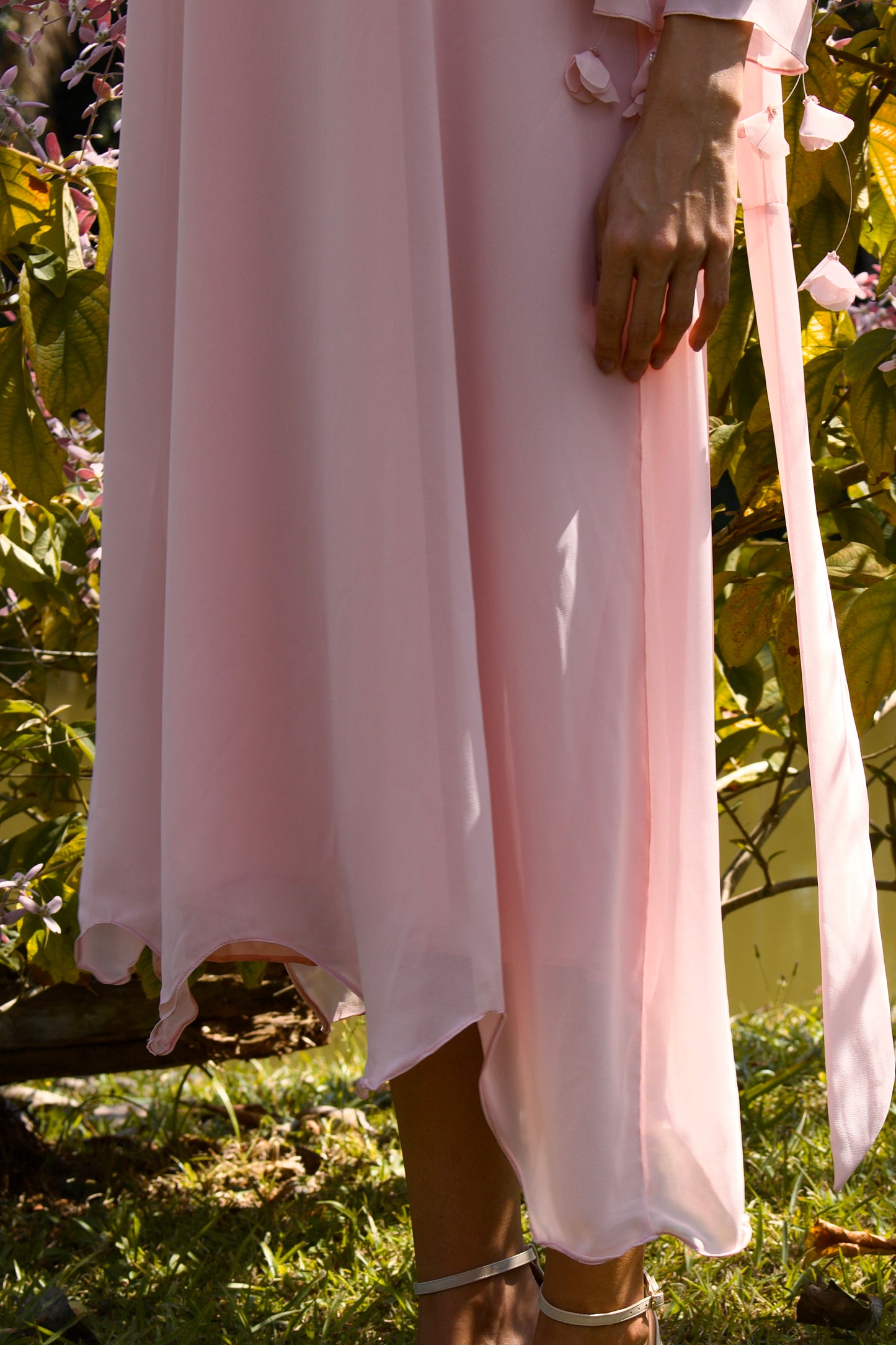 CATANIA DRESS - Blush Pink