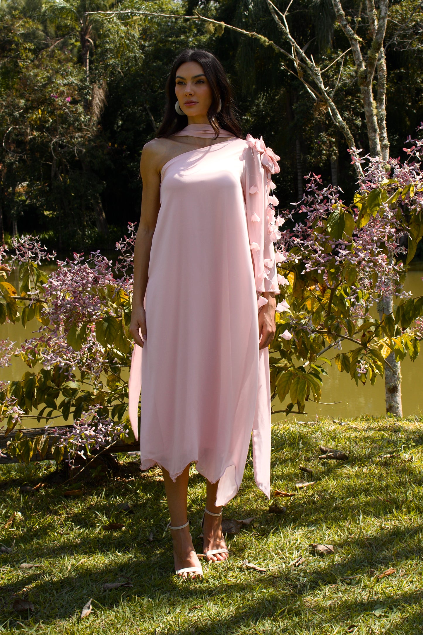 CATANIA DRESS - Blush Pink