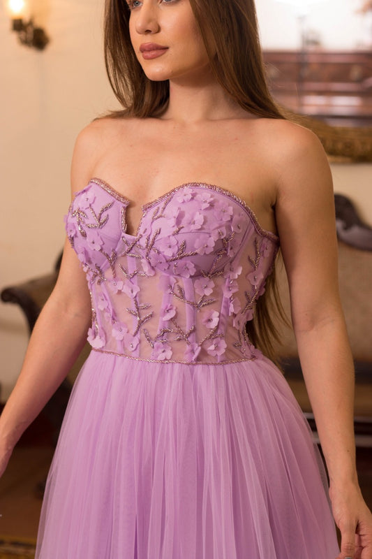 BELFORT DRESS - Lavender