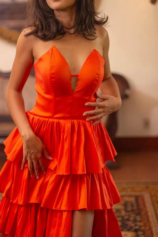 TOLEDO DRESS - Orange