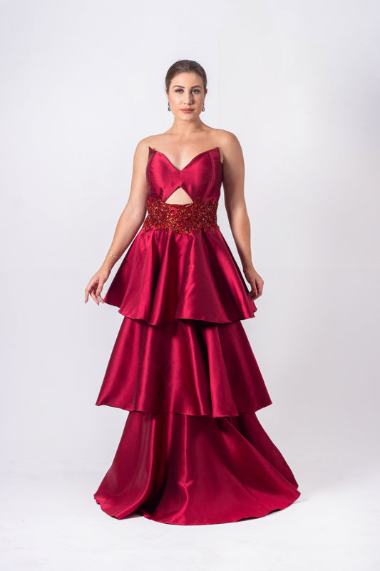 CONCARNEAU DRESS - Marsala