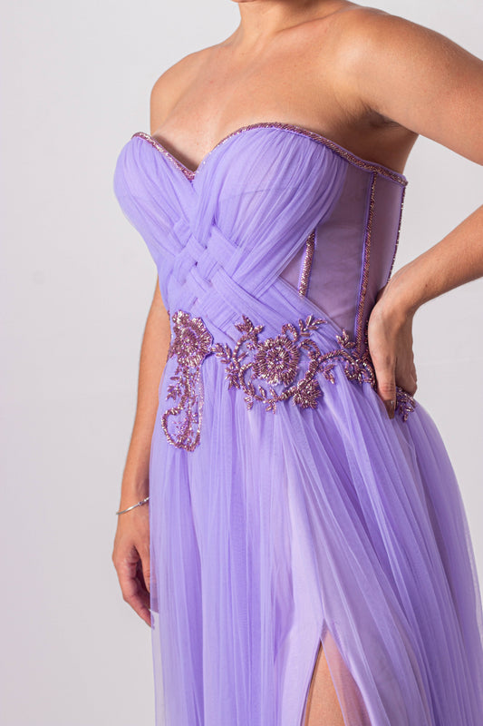 MONACO DRESS - Lavender
