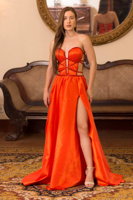 LODEVE DRESS - Orange