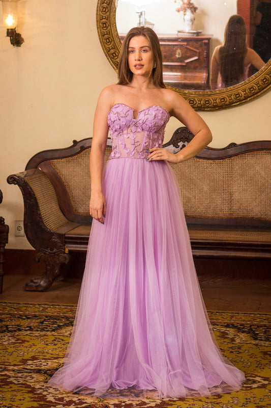BELFORT DRESS - Lavender