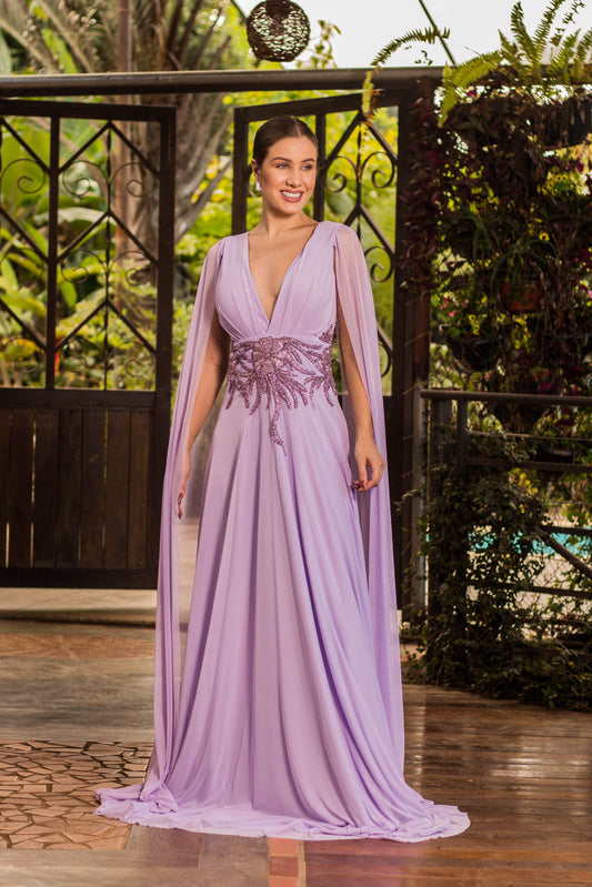 TARBES DRESS - Lavender