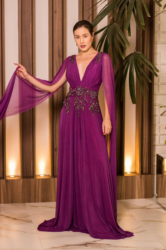 BAYONNE DRESS - Fuchsia