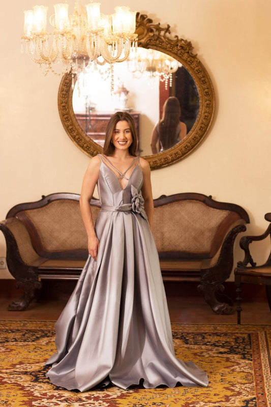 ÁVILA DRESS - Silver