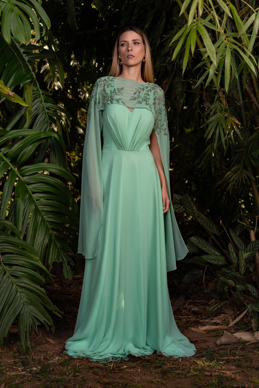 BEYNAC DRESS - Mint Green