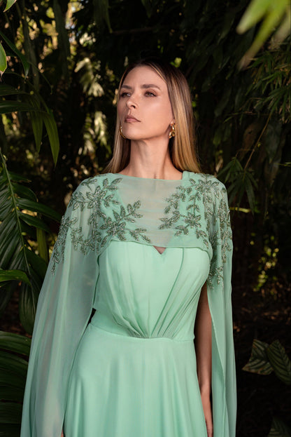 BEYNAC DRESS - Mint Green