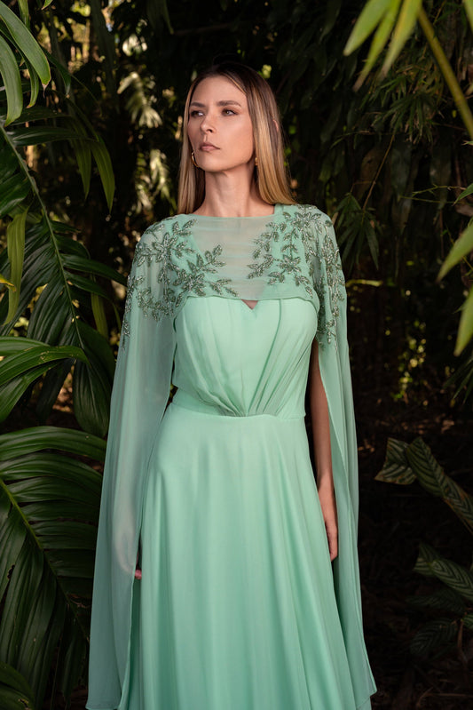 BEYNAC DRESS - Mint Green
