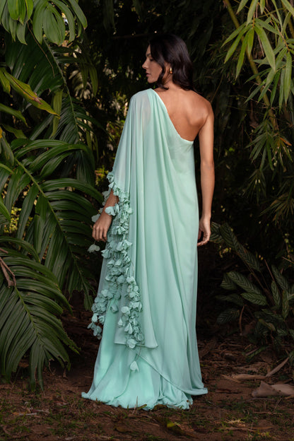 BARI DRESS - Mint Green