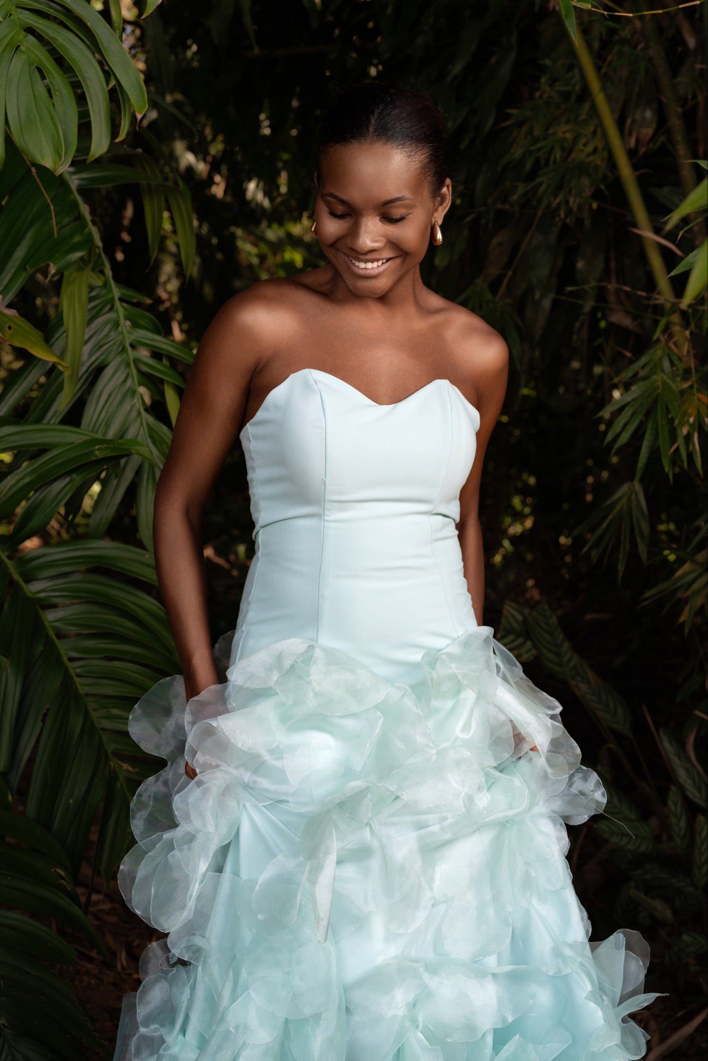MADRID DRESS - Mint Green