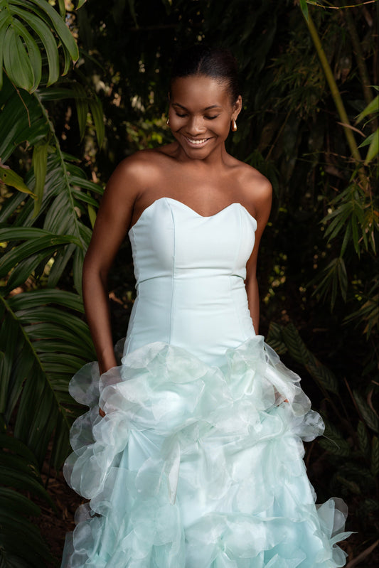 MADRID DRESS - Mint Green