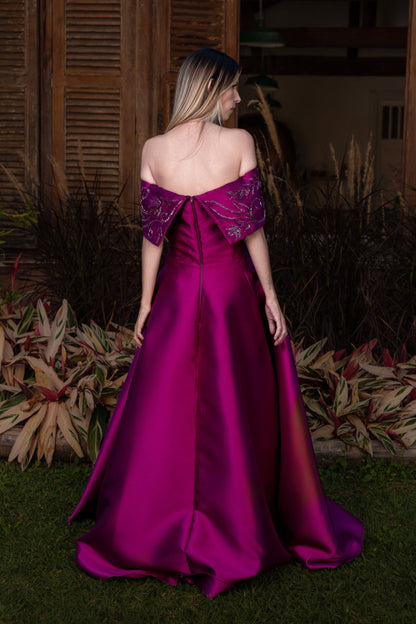 LE MANS DRESS - Fuchsia