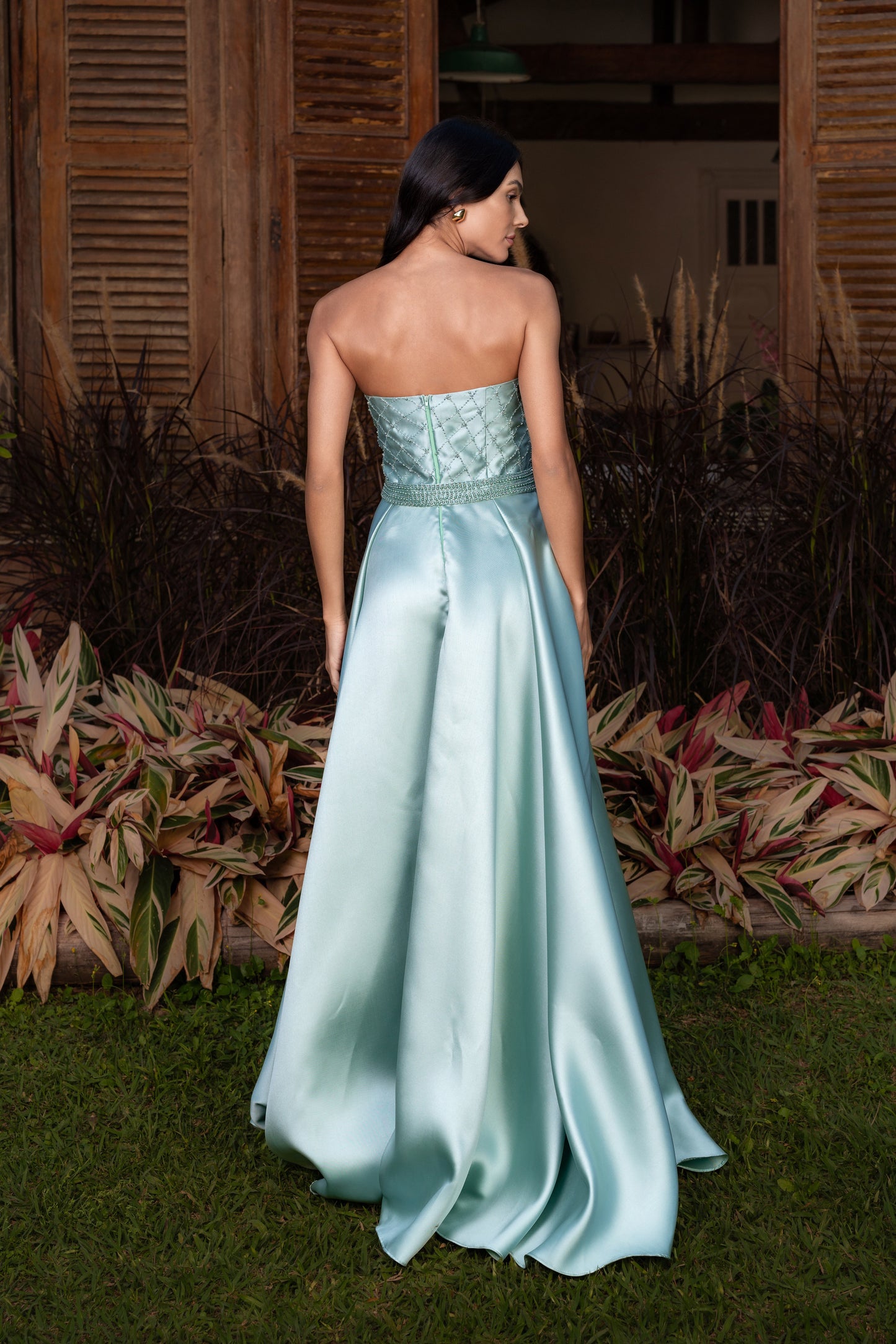 PARIS DRESS - Mint Green