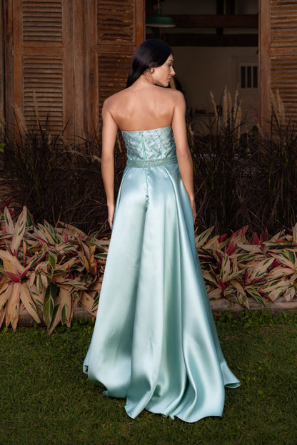 PARIS DRESS - Mint Green