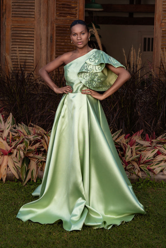 ANGERS DRESS - Mint Green