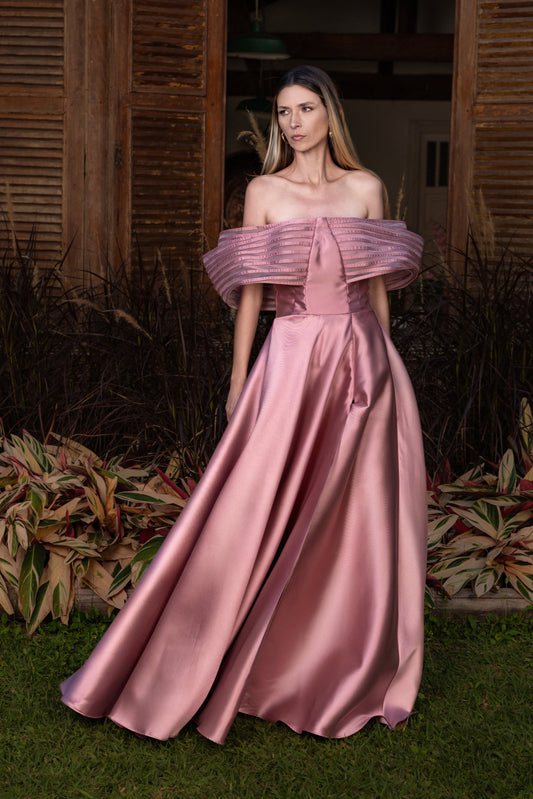 GUIMARÃES DRESS - Blush Pink
