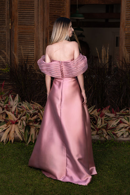 GUIMARÃES DRESS - Blush Pink