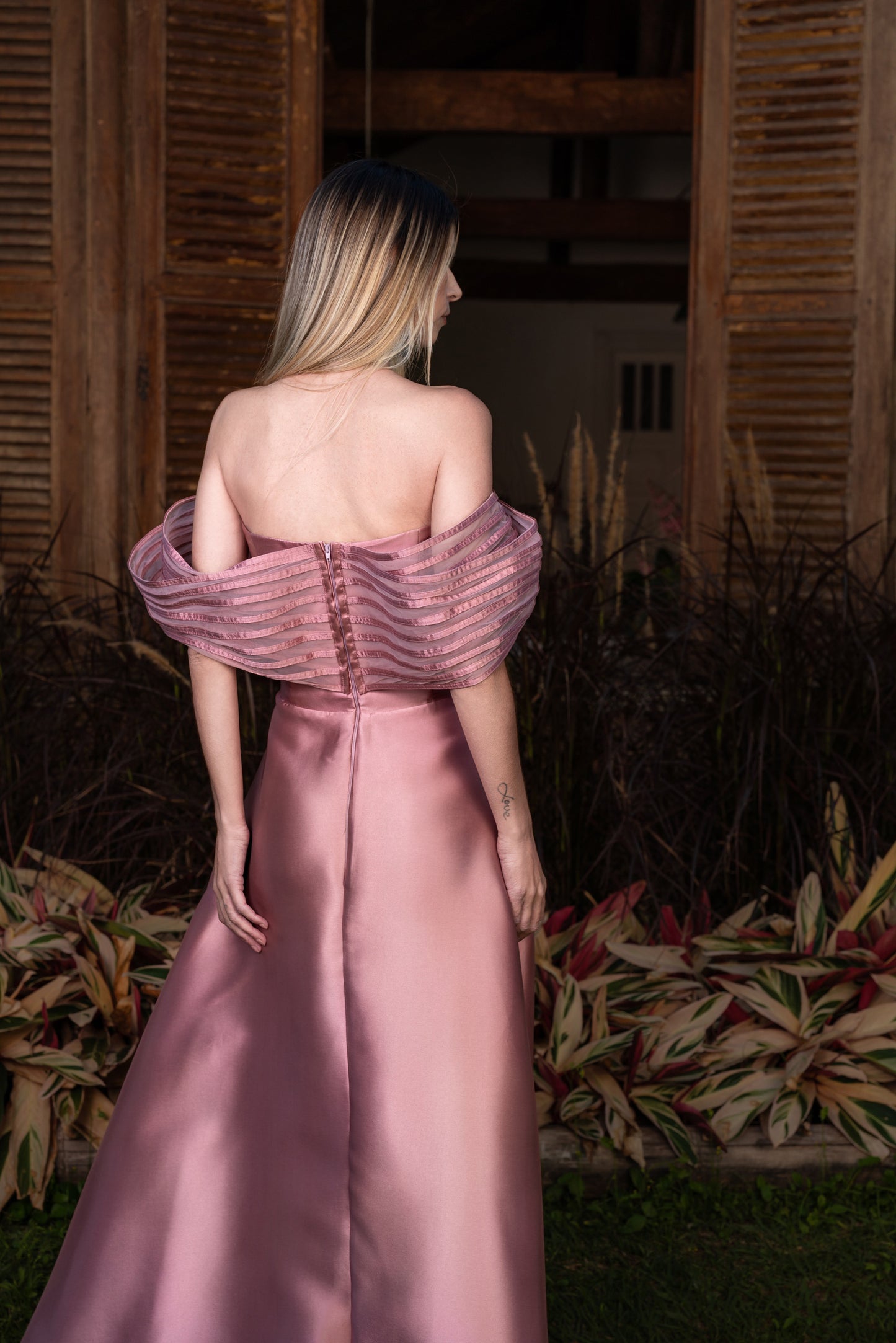 GUIMARÃES DRESS - Blush Pink