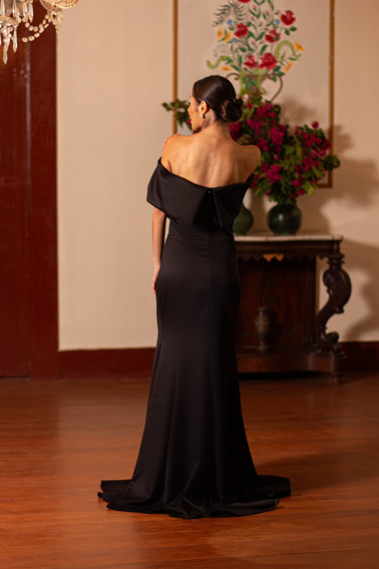 BIARRITZ DRESS - Black